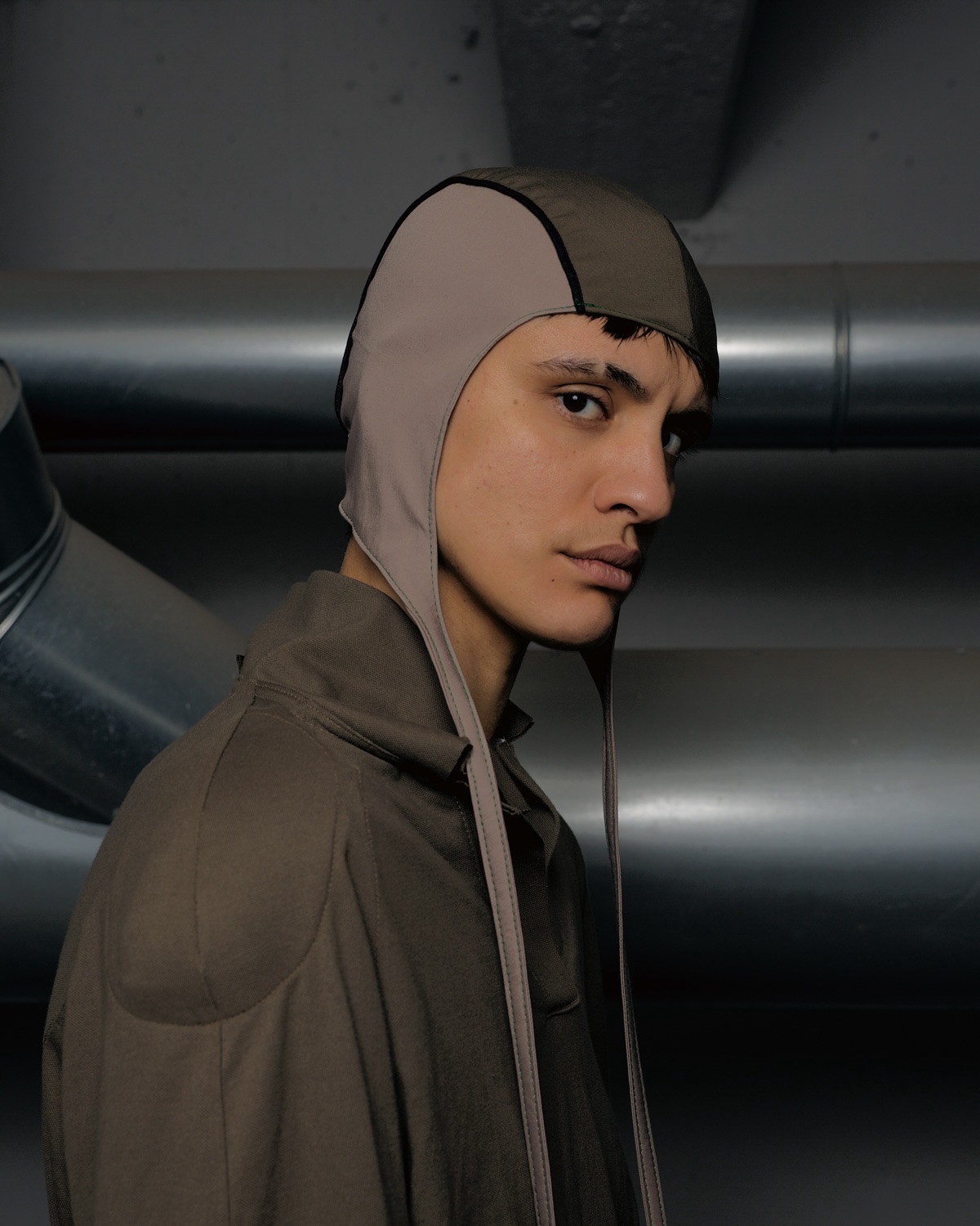 Fashion editorial portrait
